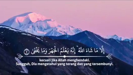 الشيخ مصطفى اسماعيل - ايات من سورة الأعلى