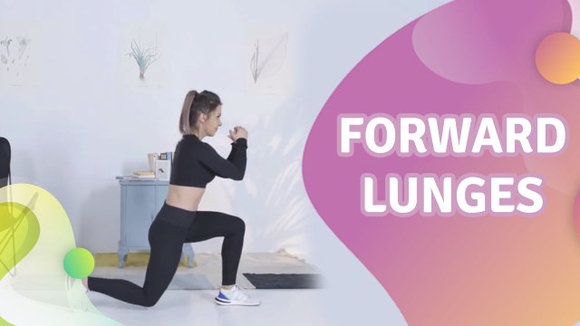 Forward lunges - Step to Health
