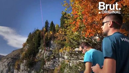 "C'est un sentiment de liberté quand on est sur la ligne" : de la peur du vide à la highline, il raconte