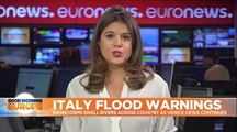 Italian flood warnings spread beyond Venice, as rivers rise in Pisa, Florence