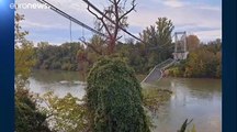 Crolla ponte sul fiume Tarn vicino Tolosa: due morti e diversi feriti