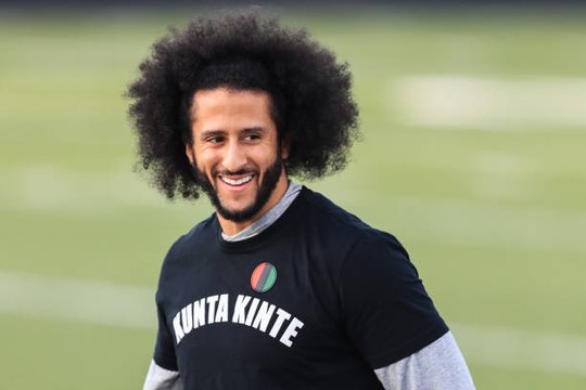 Colin Kaepernick Wears ‘Kunta Kinte’ Shirt to NFL Workout