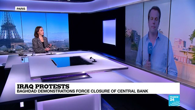 Iraq protests: There are less people at Tahrir Square, less families