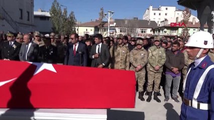 Sivas kazada ölen uzman çavuş, son yolculuğuna uğurlandı