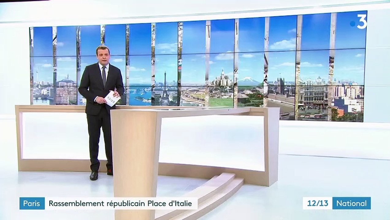 Paris : un rassemblement républicain organisé place d'Italie après le saccage des casseurs