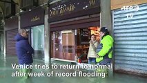 Venice tries to return to normal after major floods