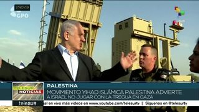Palestina: Yihad Islámica advierte a Israel no jugar con tregua