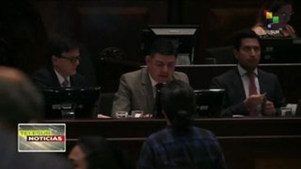 Ecuador: archiva AN proyecto de ley orgánica de desarrollo económico