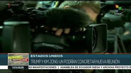 Trump anunció una posible nueva reunión con Kim Jong-un