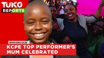 KCPE Top performer's mother celebrates | Tuko TV