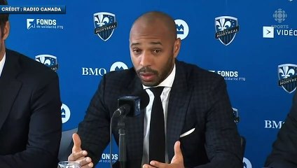 Thierry Henry agréablement surpris par l'accueil de Montréal
