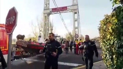 2 Tote nach Brückeneinsturz bei Toulouse