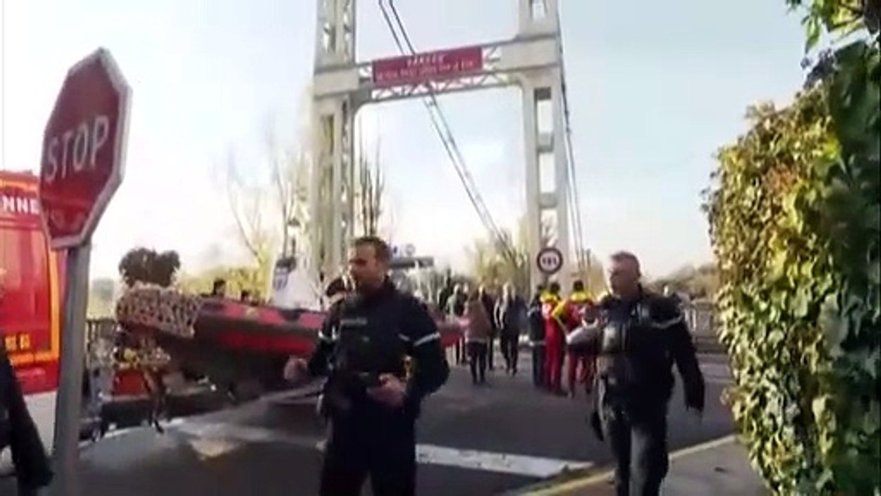 2 Tote nach Brückeneinsturz bei Toulouse