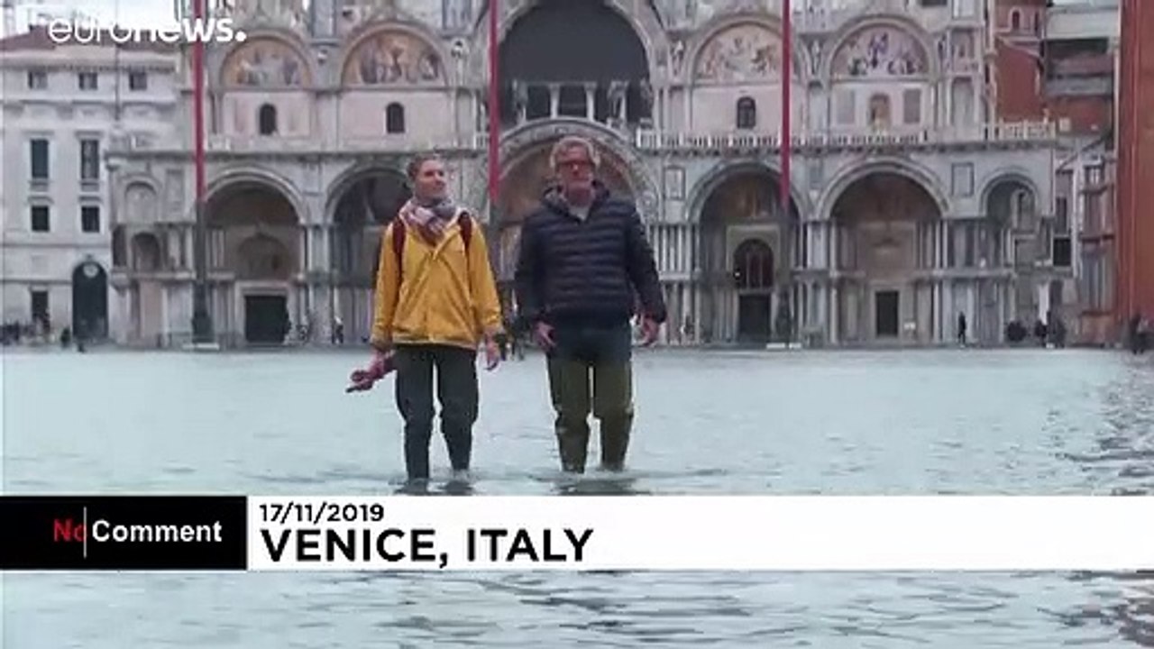 Hochwasser in Venedig: Besserung in Sicht