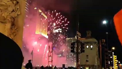 Fireworks at Michigan Avenue   Chicago