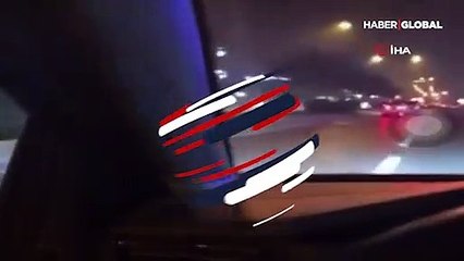 Alkollü sürücü, kazayı sosyal medyada canlı yayınlamış!