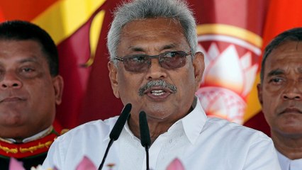 Gotabaya Rajapaksa sworn in as Sri Lanka's new president