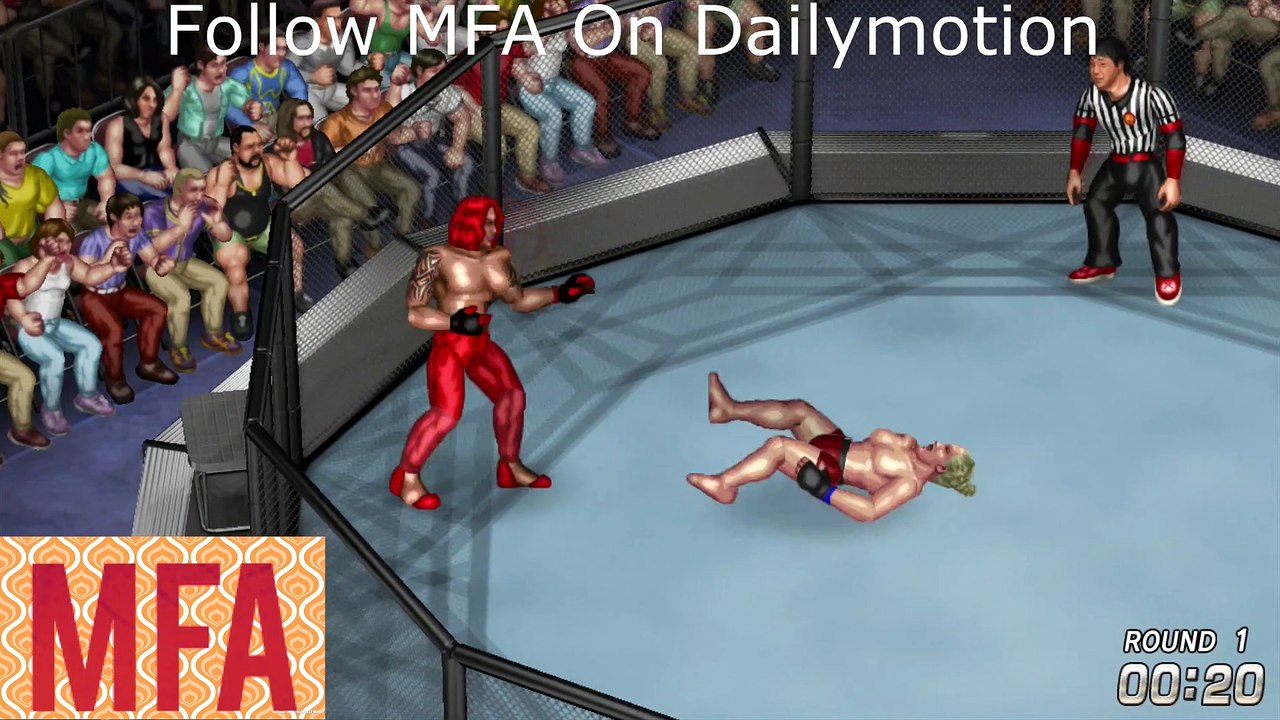 Valentina VS. Jewel Jones Female Fighting