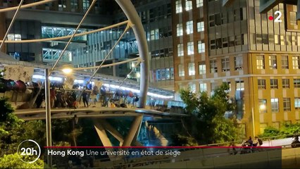 Hong Kong : l'université polytechnique, épicentre de la contestation