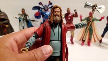 Foxy Unboxy: Marvel Legends End Game Wave-Fat Thor BAF Build & Review