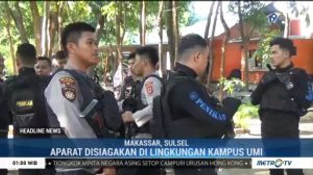 Pascapenyerangan, Kampus UMI Dijaga Ketat Polisi