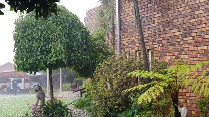 Huge Hailstorm in Ermelo