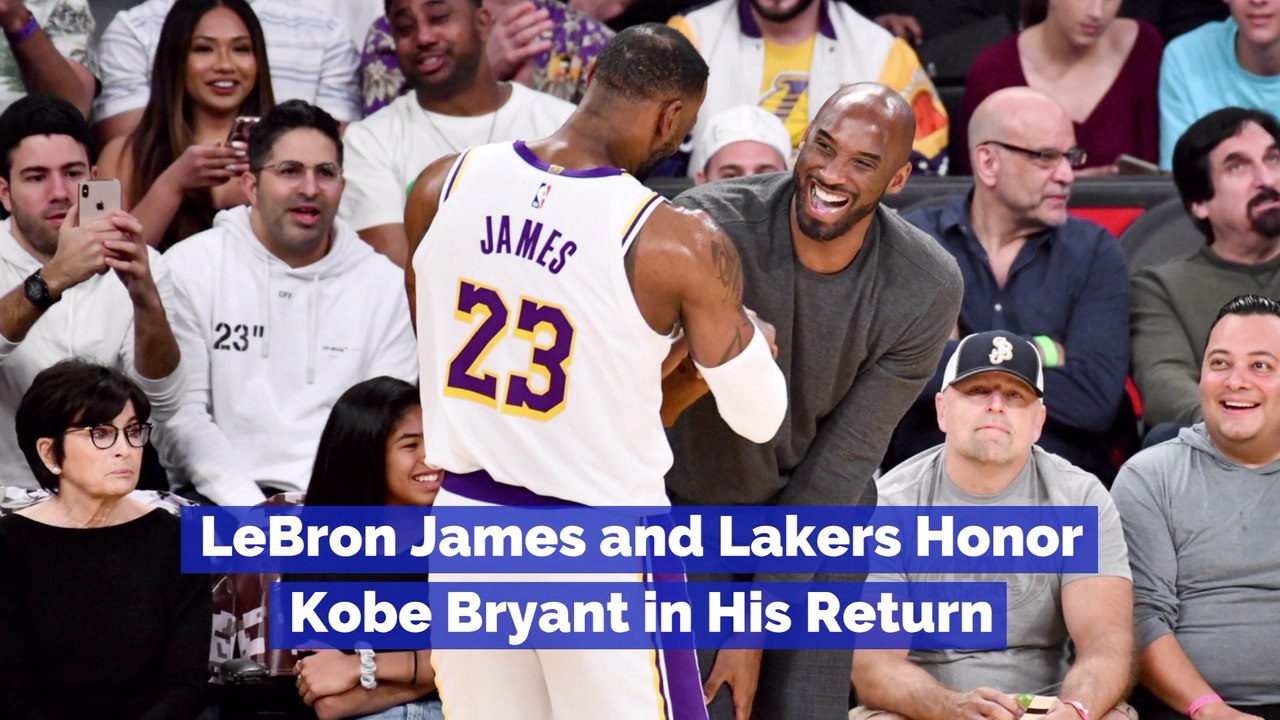 LeBron James Honors Kobe Bryant