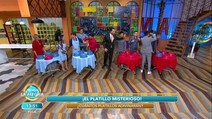 ¡Platillo Misterioso lleno de nervios! |  Venga La Alegría