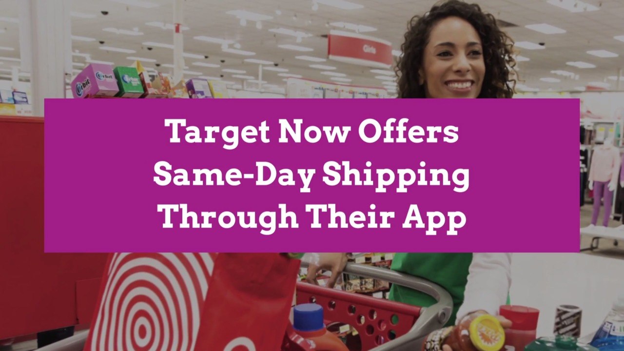 Target Now Offers Same-Day Shipping Through Their App
