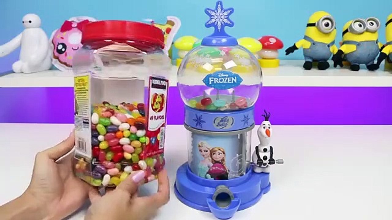 Disney Frozen Jelly Belly Bean Machine video Dailymotion