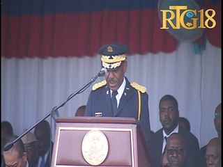 Discours du Commandant en Chef a.i des Forces Armées d'Haïti (FAd'H) Jodel Lesage
