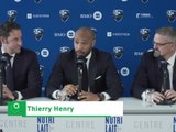 MLS: Impact de Montréal - Quand Thierry Henry ironise sur sa main contre l'Irlande...