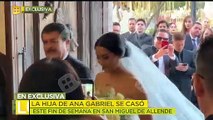 ¡Exclusiva! se casó la hija de Ana Gabriel | Ventaneando