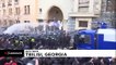 37 Festnahmen bei Protesten in Tiflis: Polizei setzt Wasserwerfer ein