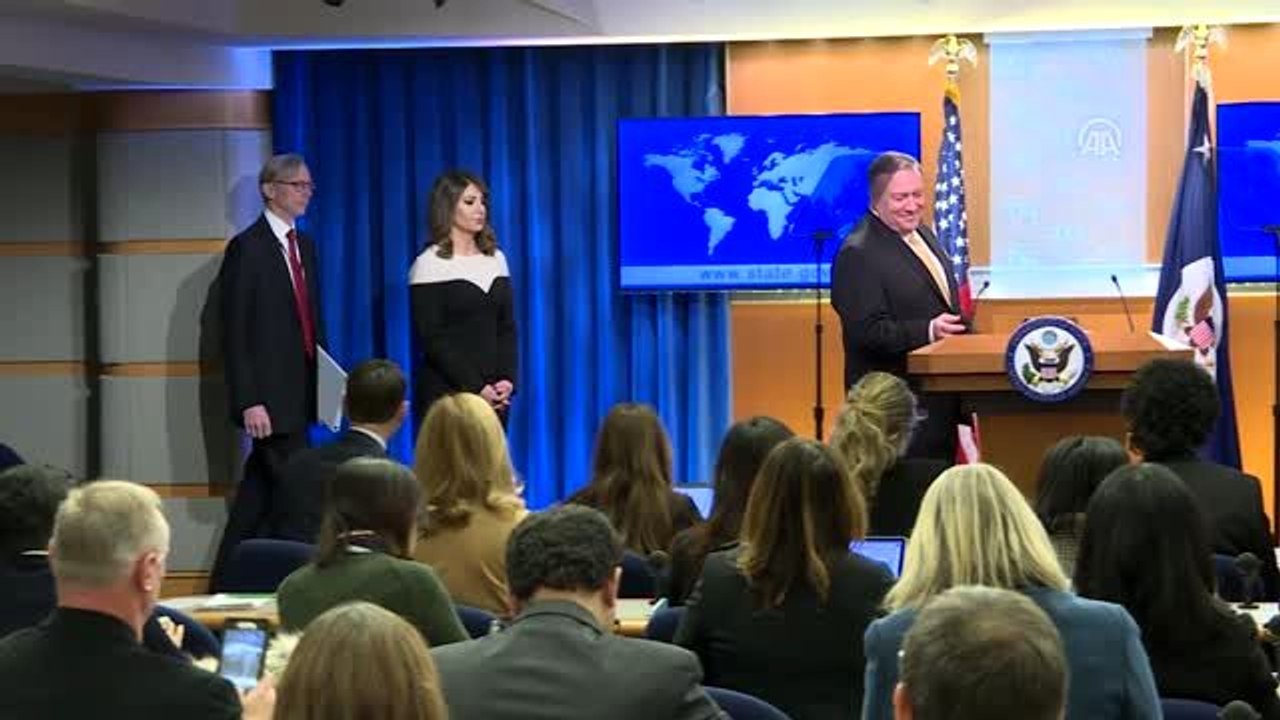 Pompeo: "ABD'ye göre Batı Şeria'daki yerleşimler artık hukuka aykırı değil"