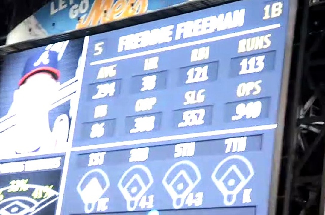 09/27/2019 - Braves Vs. Mets - Top Of The 9th