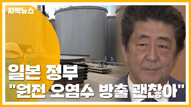 [자막뉴스] 후쿠시마 원전 오염수 방출하려는 日 정부... 환경 영향 작아 / YTN