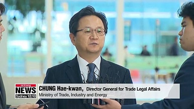 S. Korea's negotiator says he could utilize WTO Appellate Body if Seoul, Tokyo fail to find common ground