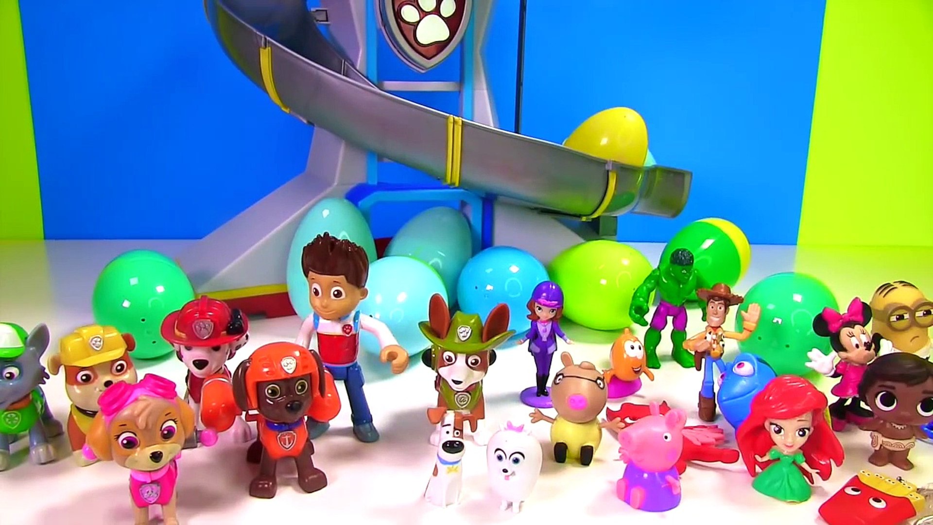 Oeufs Surprise Paw Patrol Play Doh Mold Playset Pat Patrouille Pâte à  modeler Patrulla, Zootopia - Dailymotion Video