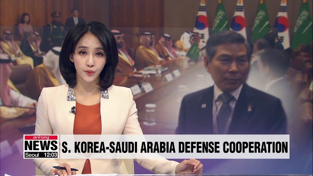 S. Korean defense minister Jeong Kyeong-doo on first trip to Saudi Arabia