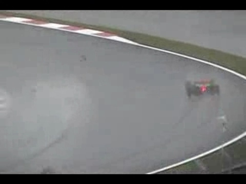 Weber vettel crash by hamilton fuji