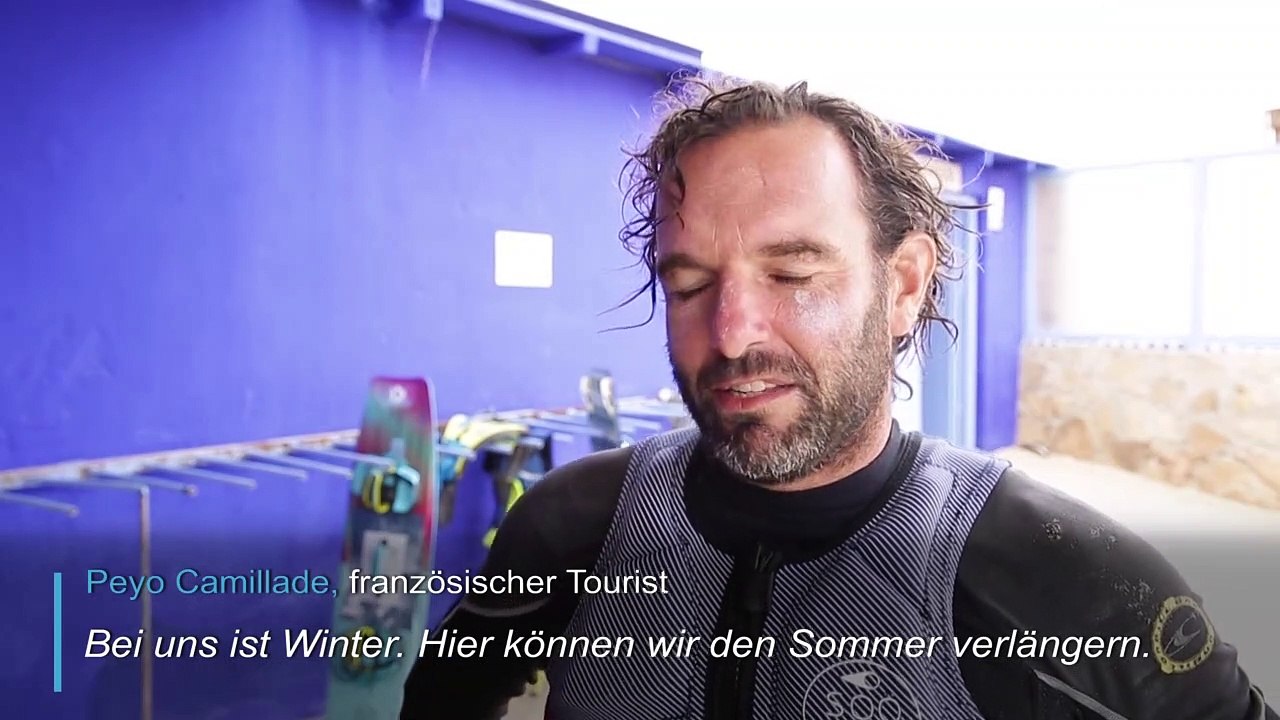 Kitesurf-Oase im ehemaligen Kriegsgebiet