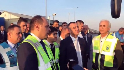 İstanbul'un yeni metrobüslerini İmamoğlu test etti