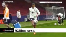 شاهد: فاصل من المهارات الاستثنائية خلال تدريب منتخب إسبانيا لكرة القدم