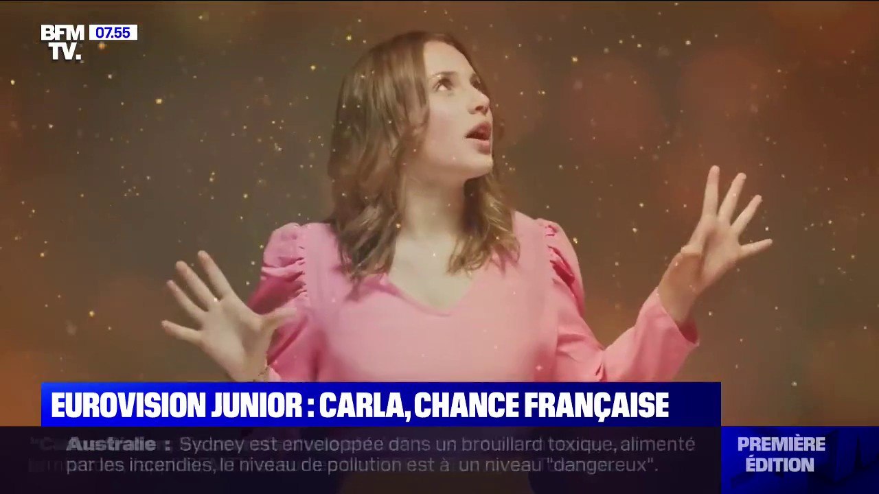 Carla représentera la France lors de l'Eurovision Junior avec sa chanson "Bim Bam Toi"