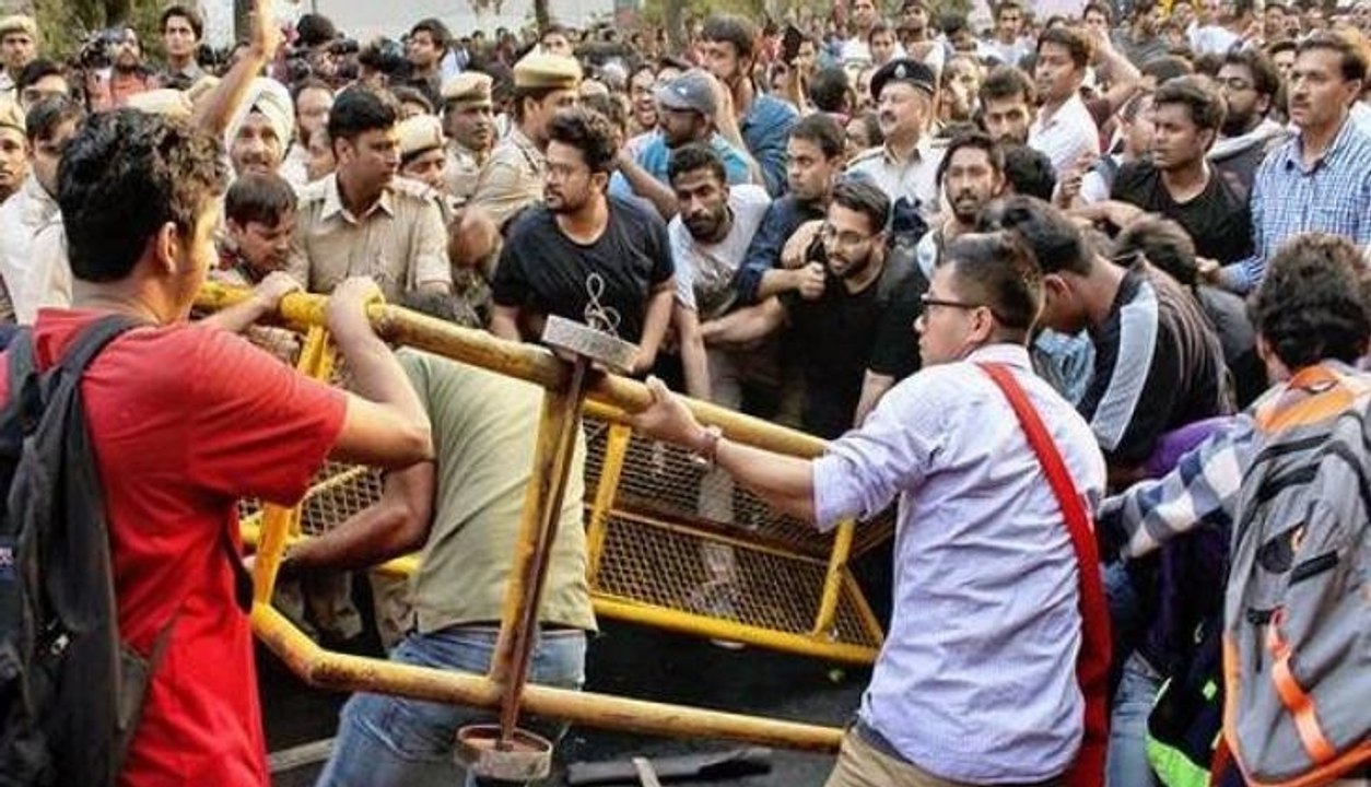 JNU students to continue their protest on Tuesday