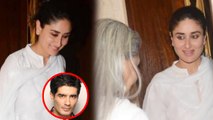 Kareena Kapoor trolled for SMILING in Manish Malhotra's father prayer meet; Watch video | FilmiBeat