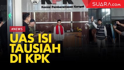 Usung Tema soal Integritas, Ustaz Abdul Somad Isi Tausiah di KPK