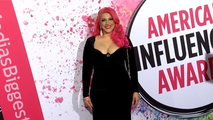 Kat Castanon 2019 American Influencer Awards Pink Carpet Fashion