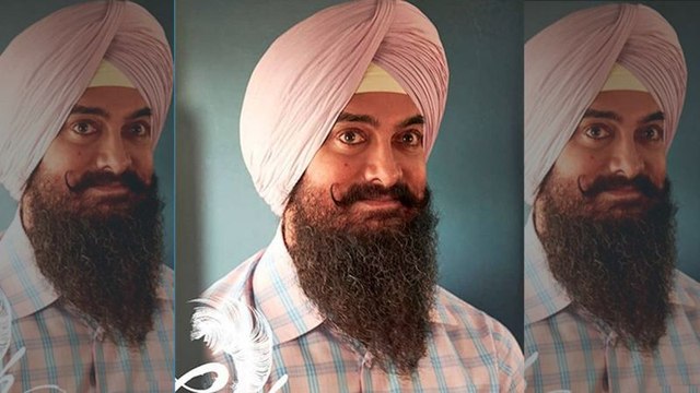 Laal Singh Chaddha First Look Poster: Aamir Khan Says 'Sat Sri Akaal Ji' As He Introduces Laal, The Turbanator